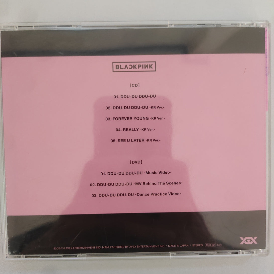 ซีดี Blackpink - Ddu-Du Ddu-Du  (CD) (NM or M-)