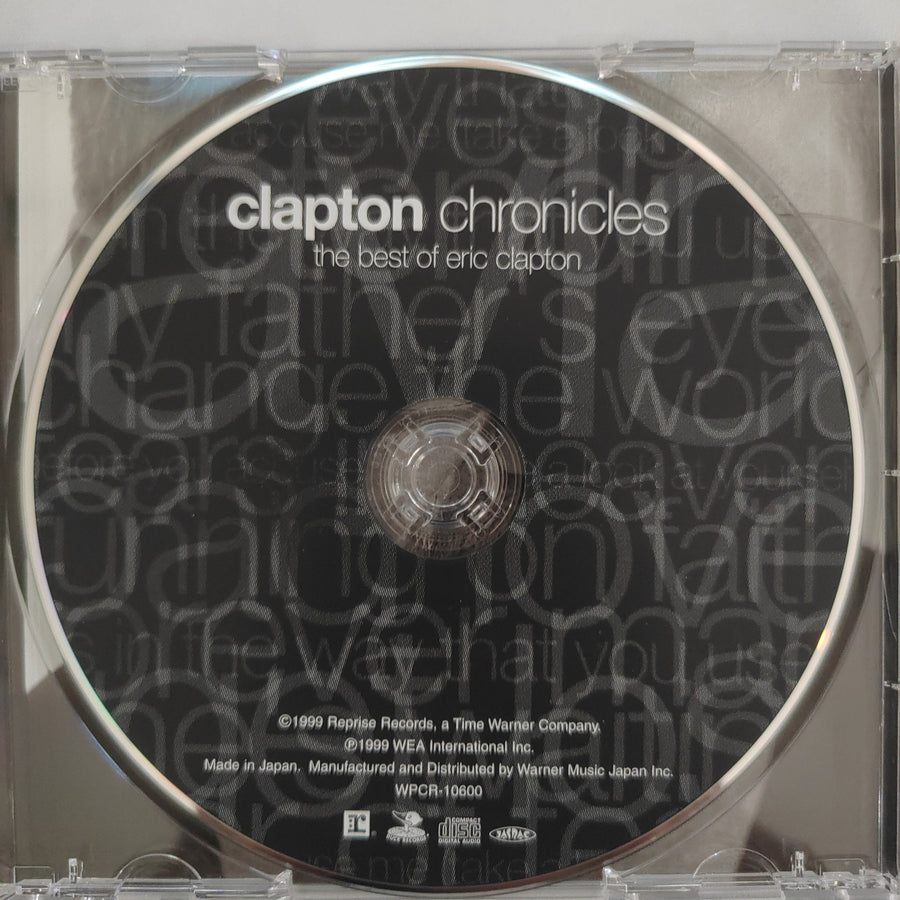 ซีดี Eric Clapton = Eric Clapton - Clapton Chronicles - The Best Of Eric Clapton = ベスト・オブ・エリック・クラプトン CD NM or M-