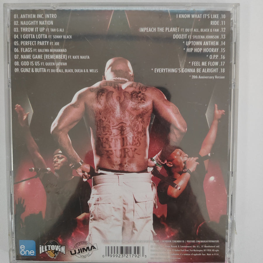 ซีดี Naughty By Nature - Anthem Inc. (CD) (NM or M-)