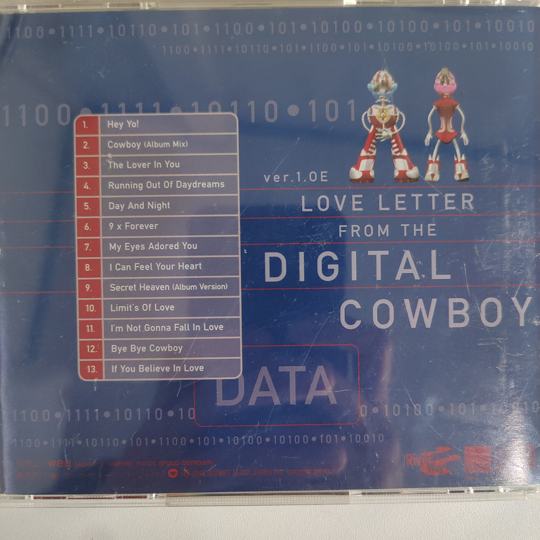 ซีดี Noriyuki Makihara - Ver.1.0E ・ Love Letter From The Digital Cowboy (CD) (NM or M-)