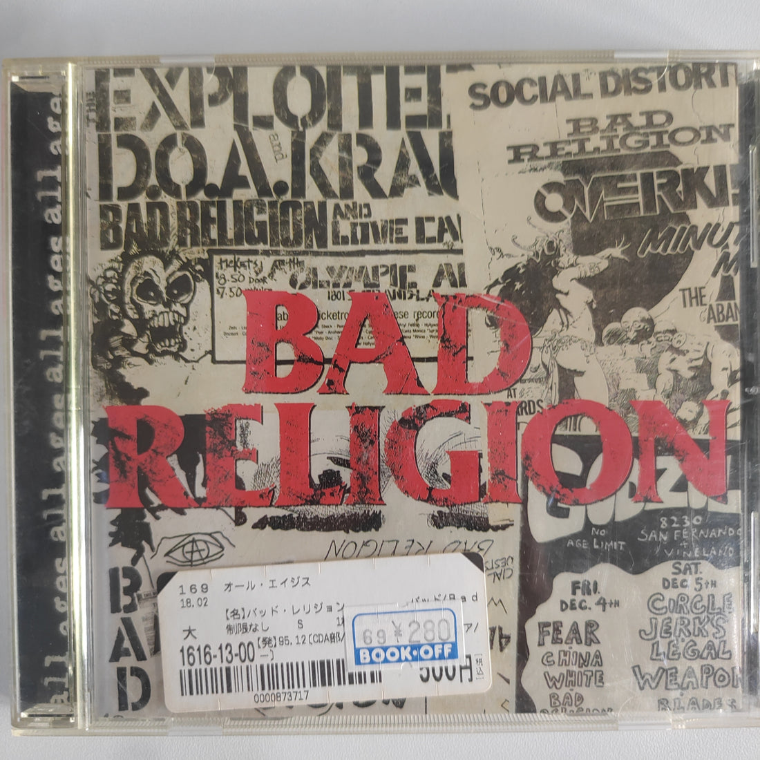 ซีดี Bad Religion - All Ages (CD) (NM or M-)