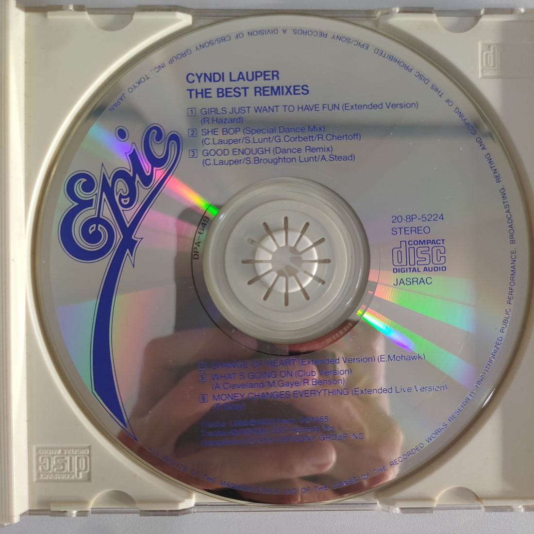 ซีดี Cyndi Lauper - The Best Remixes (CD) (VG+)