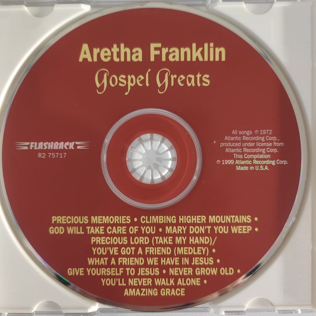 Aretha Franklin - Gospel Greats (CD) (VG+)