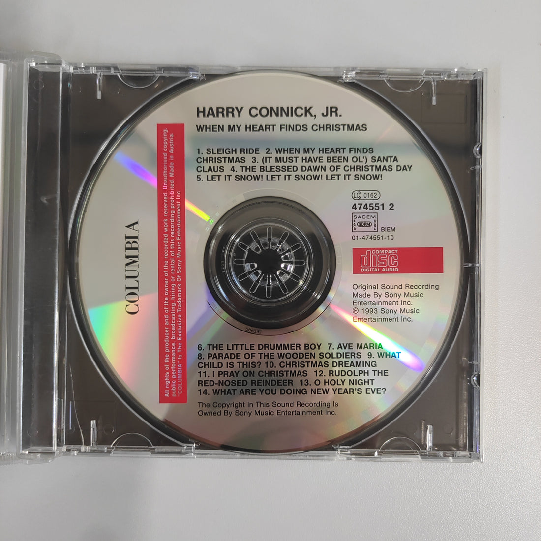 Harry Connick, Jr. - When My Heart Finds Christmas (CD) (VG+)