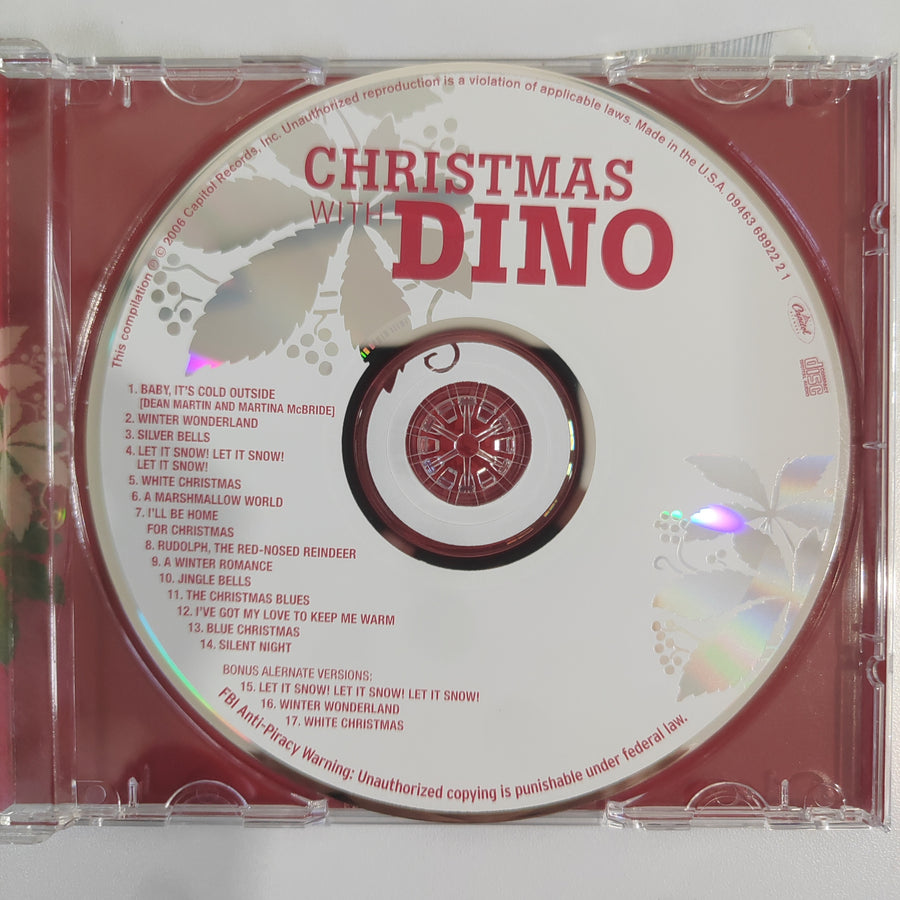 ซีดี Dean Martin - Christmas With Dino (CD) (VG+)