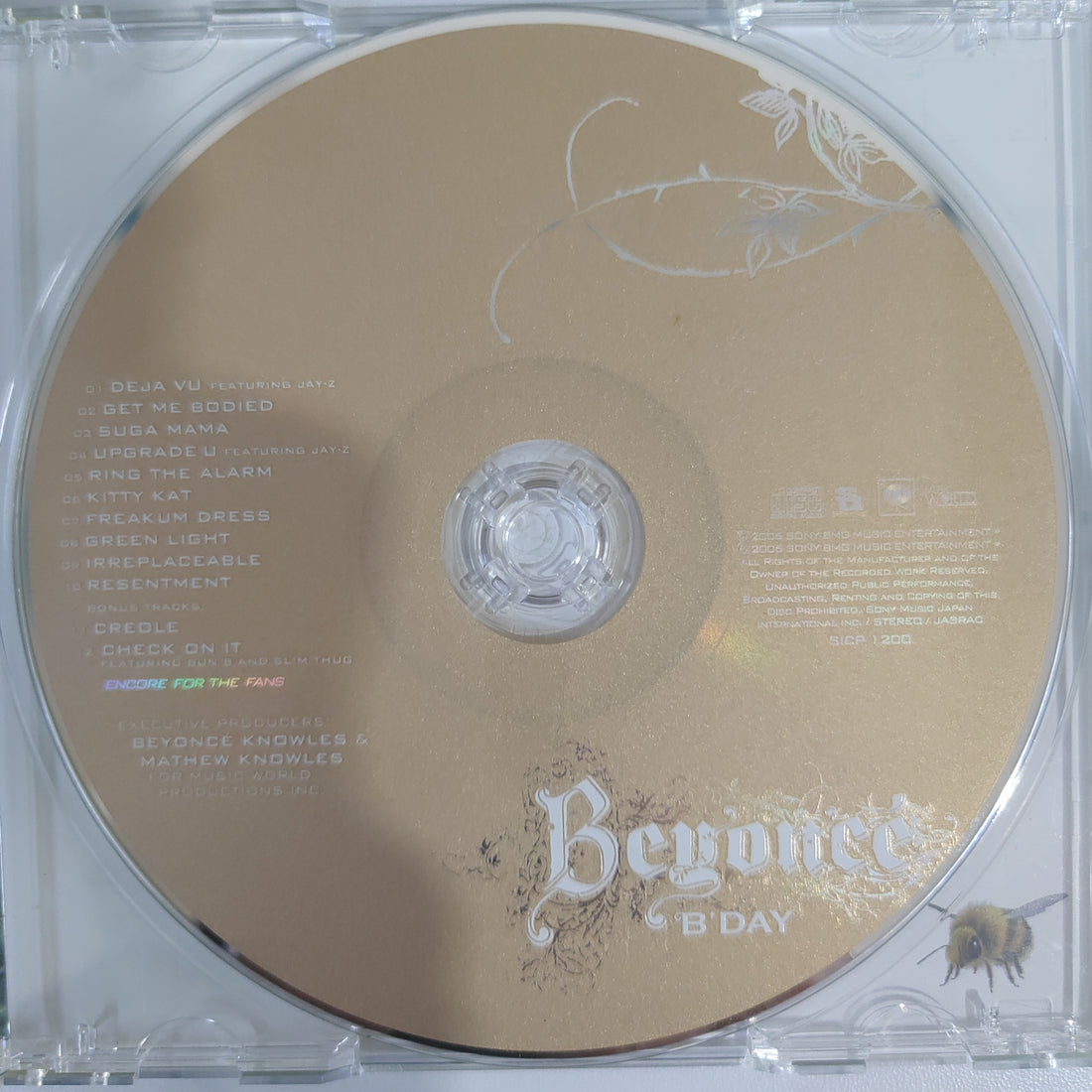 ซีดี Beyoncé = Beyoncé - B'Day (CD) (VG+)