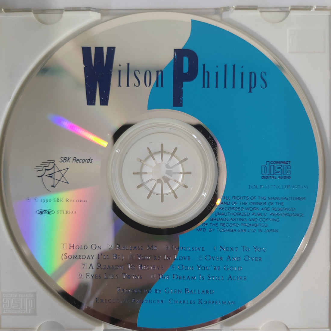 ซีดี Wilson Phillips - Wilson Phillips (CD) (VG+)