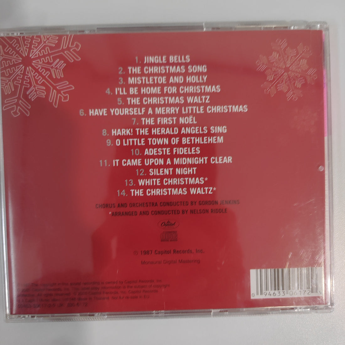 Frank Sinatra - A Jolly Christmas From Frank Sinatra (CD) (VG+)