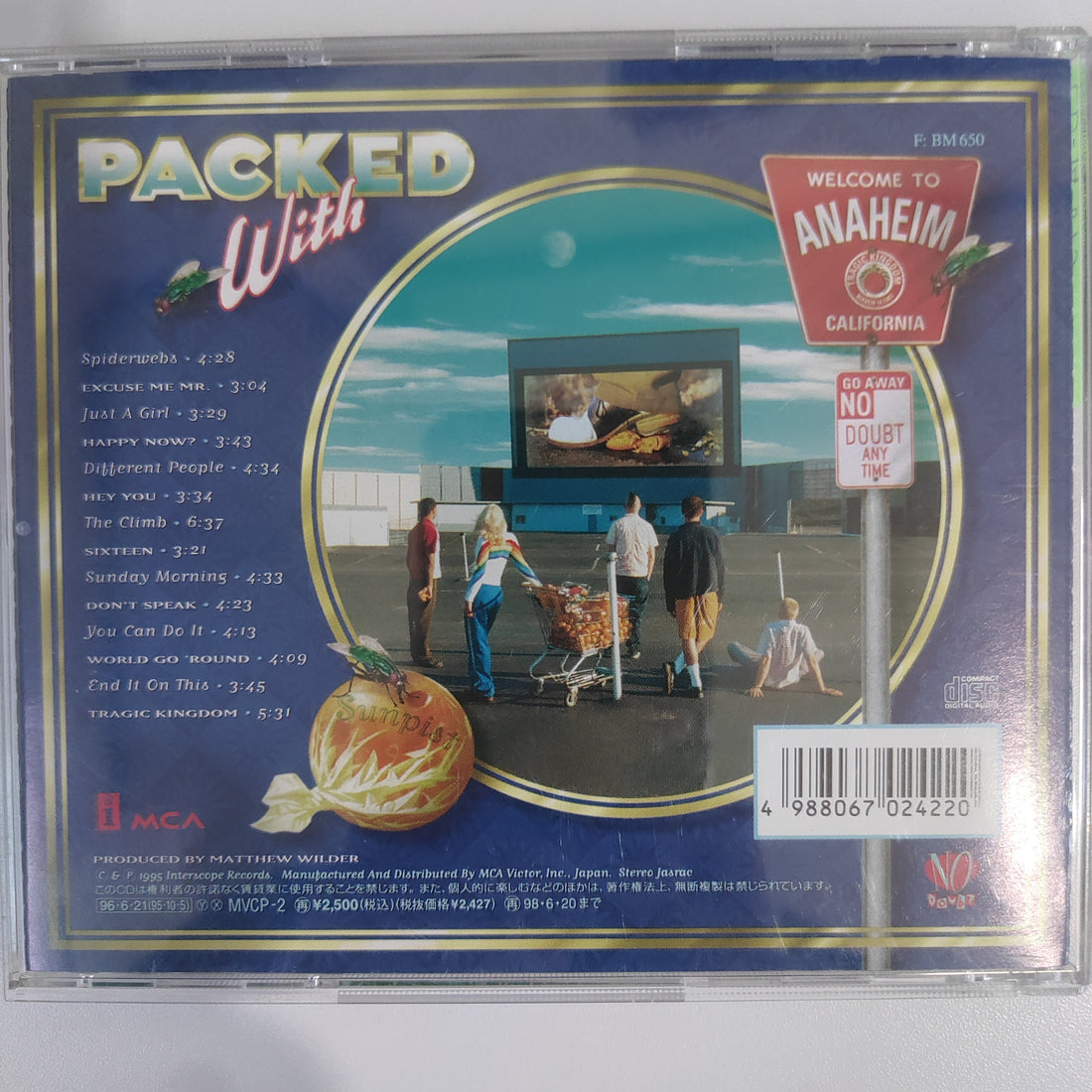 ซีดี No Doubt - Tragic Kingdom (CD) (VG+)