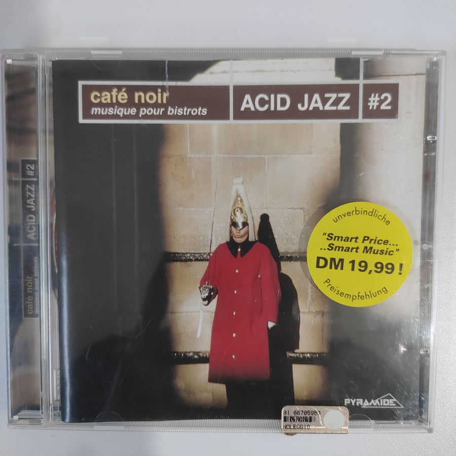 ซีดี Various - Café Noir - Musique Pour Bistrots: Acid Jazz #2 (CD) (VG+)