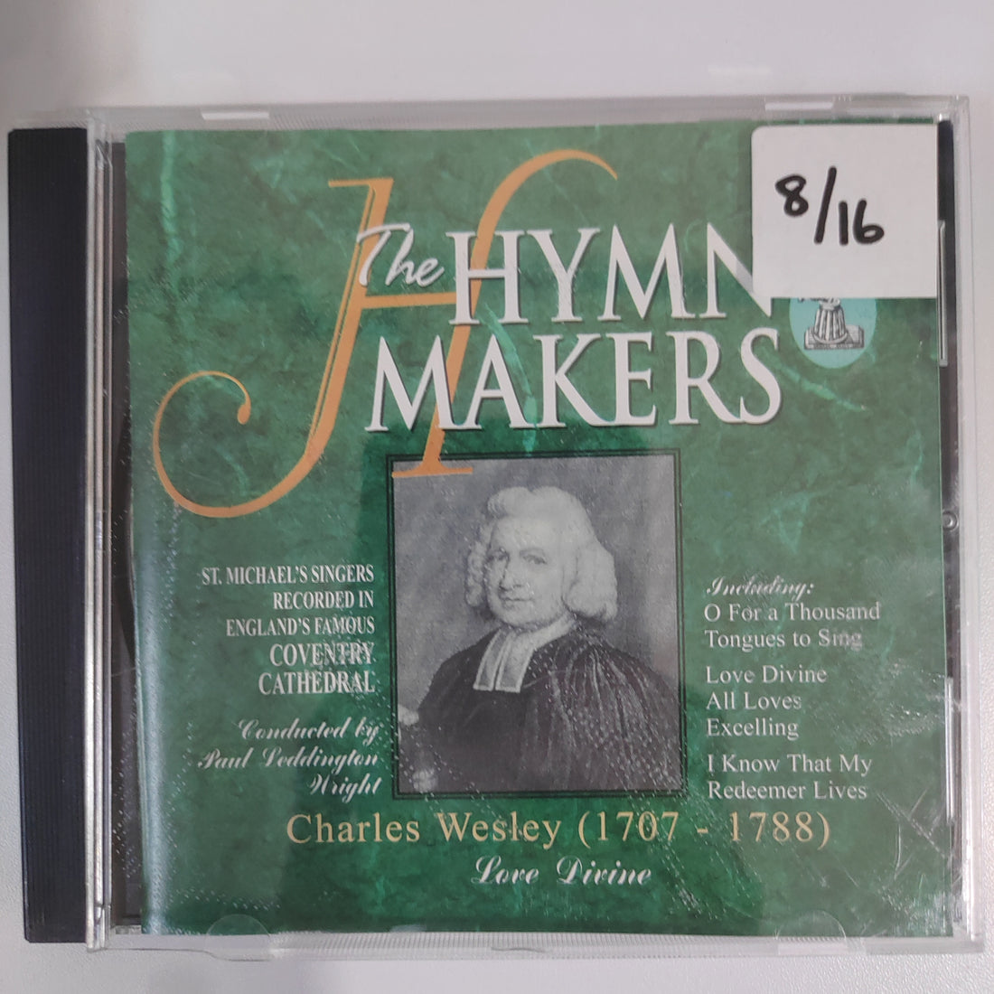 ซีดี St. Michael's Singers - The Hymn Makers: Charles Wesley CD VG+