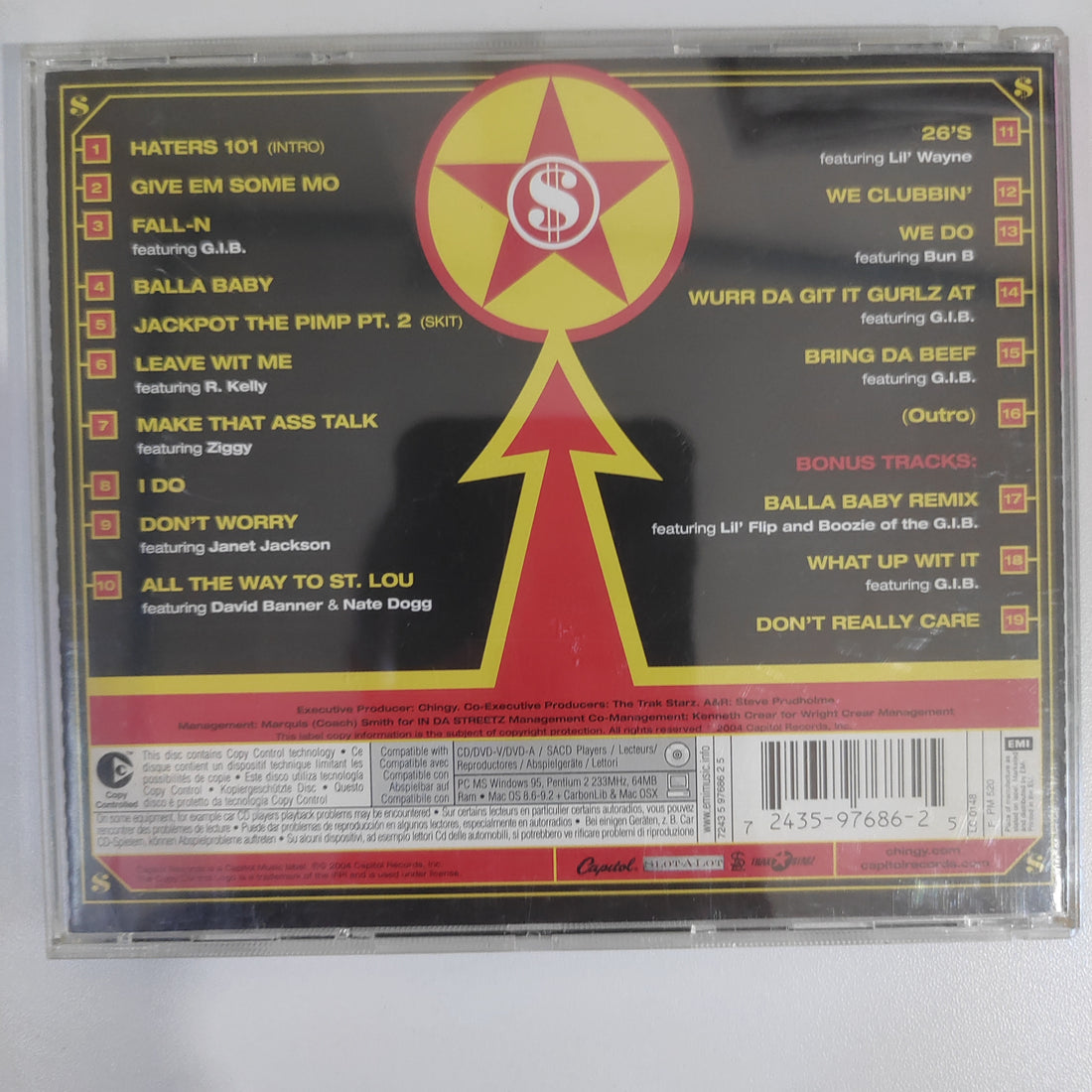 ซีดี Chingy - Powerballin' (CD) (VG+)