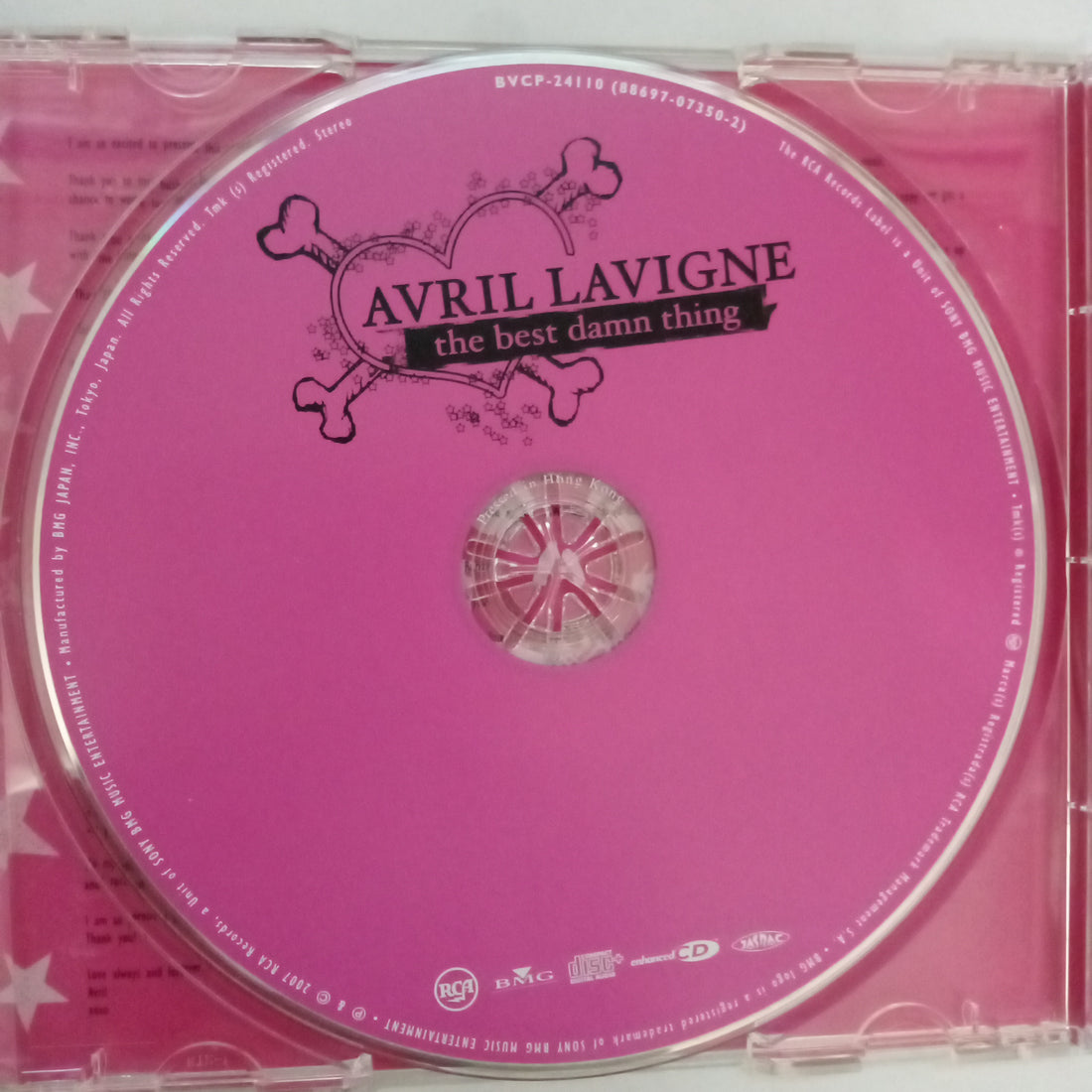 ซีดี Avril Lavigne - The Best Damn Thing CD VG+