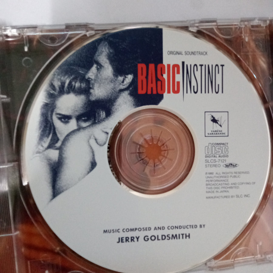 Jerry Goldsmith - 氷の微笑 = Basic Instinct (Original Motion Picture Soundtrack) (CD) (VG+)