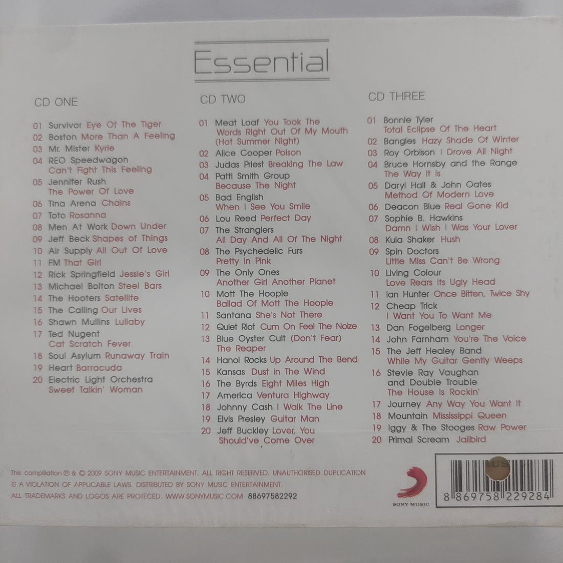 ซีดี Various - Essential - The Power Of Rock (CD) (M) (3CDs)