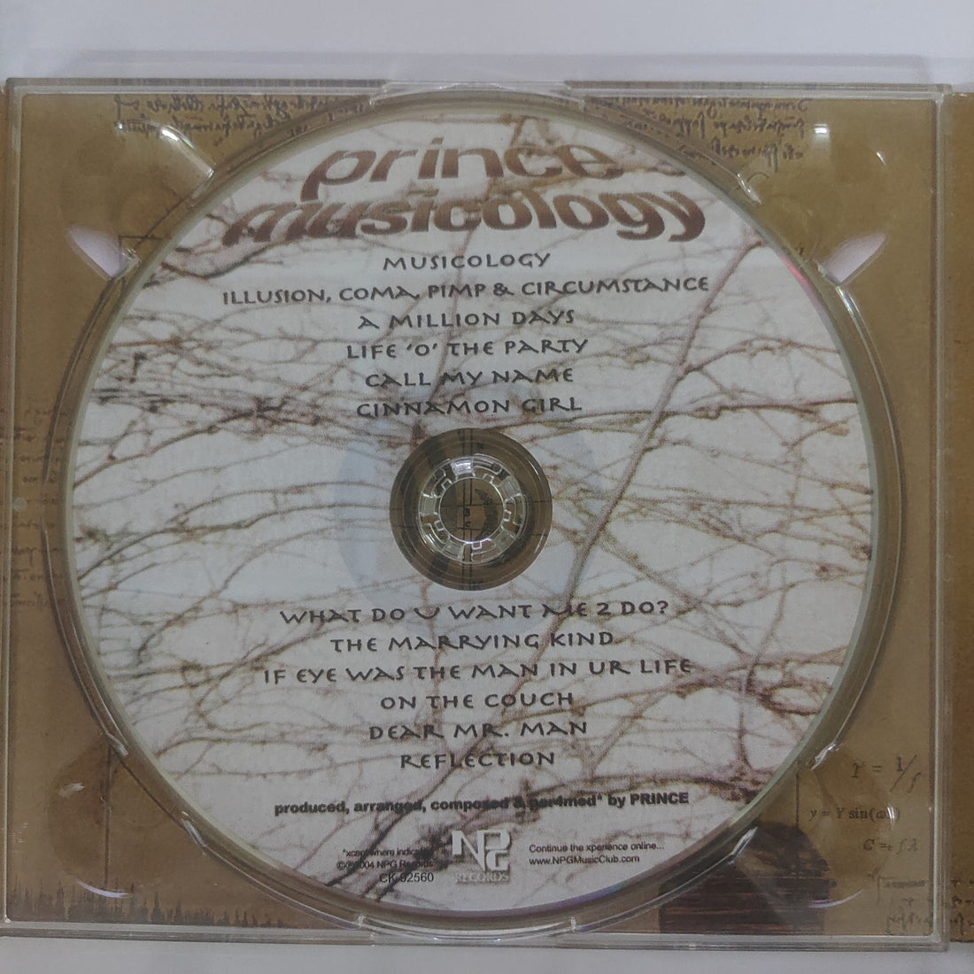 ซีดี Prince - Musicology CD VG+