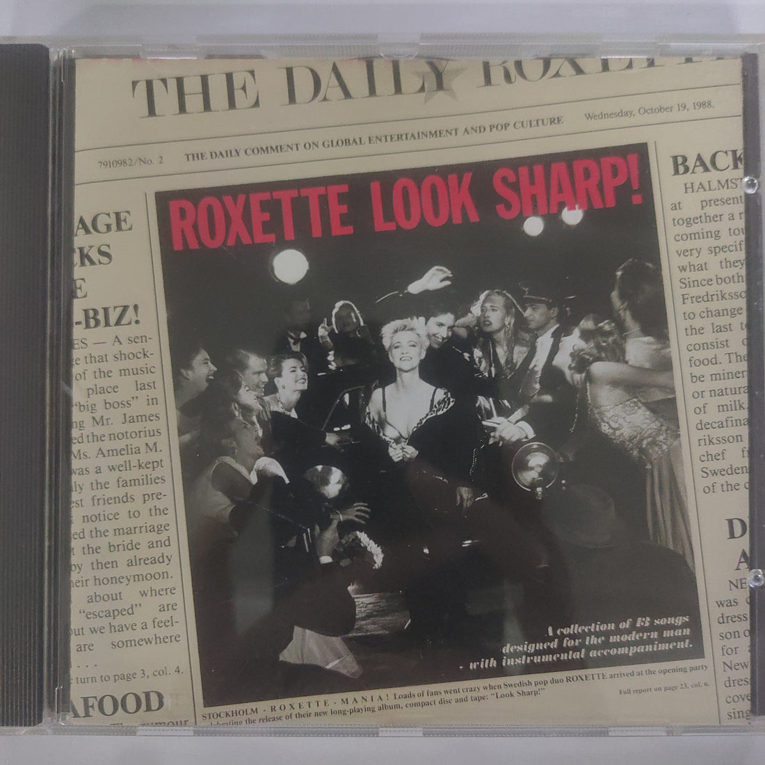 ซีดี Roxette - Look Sharp! (CD) (VG+)