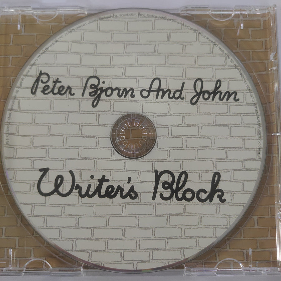 ซีดี Peter Bjorn And John - Writer's Block (CD) (VG+)