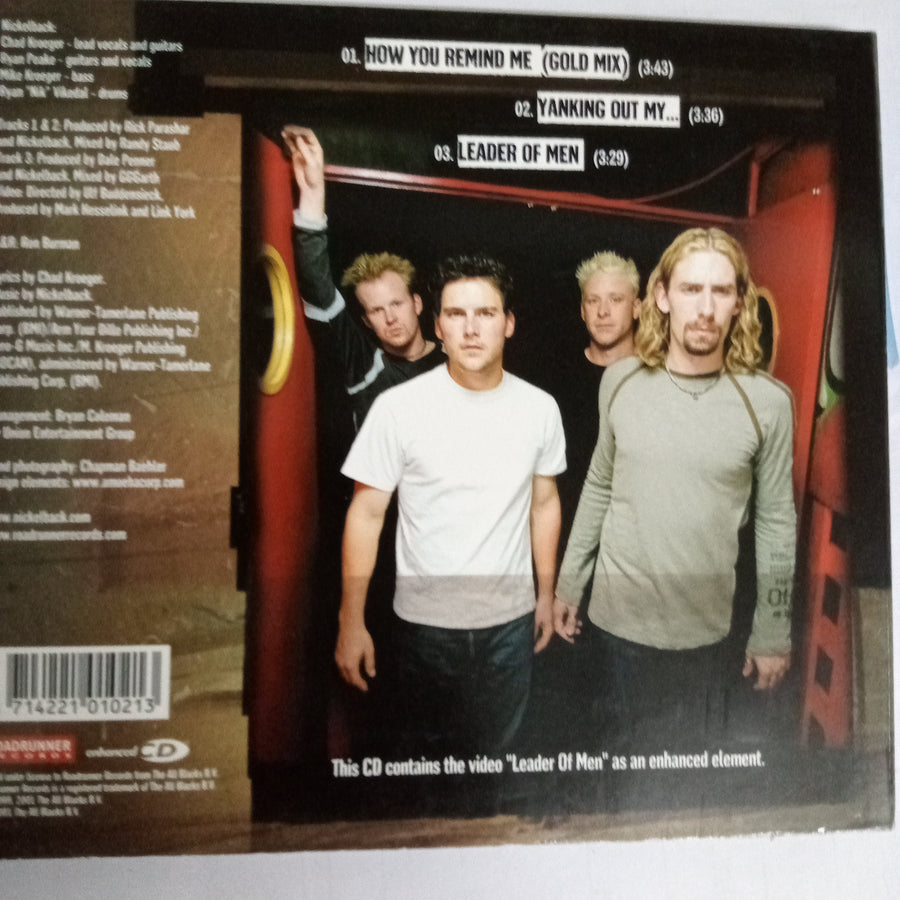 ซีดี Nickelback - How You Remind Me (CD) (VG+)