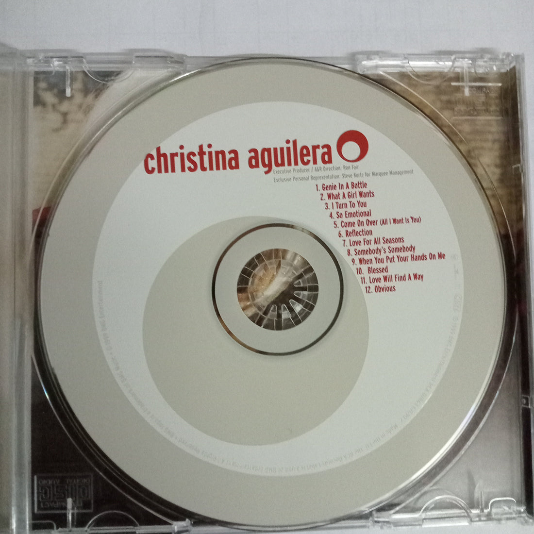 ซีดี Christina Aguilera - Christina Aguilera CD VG+