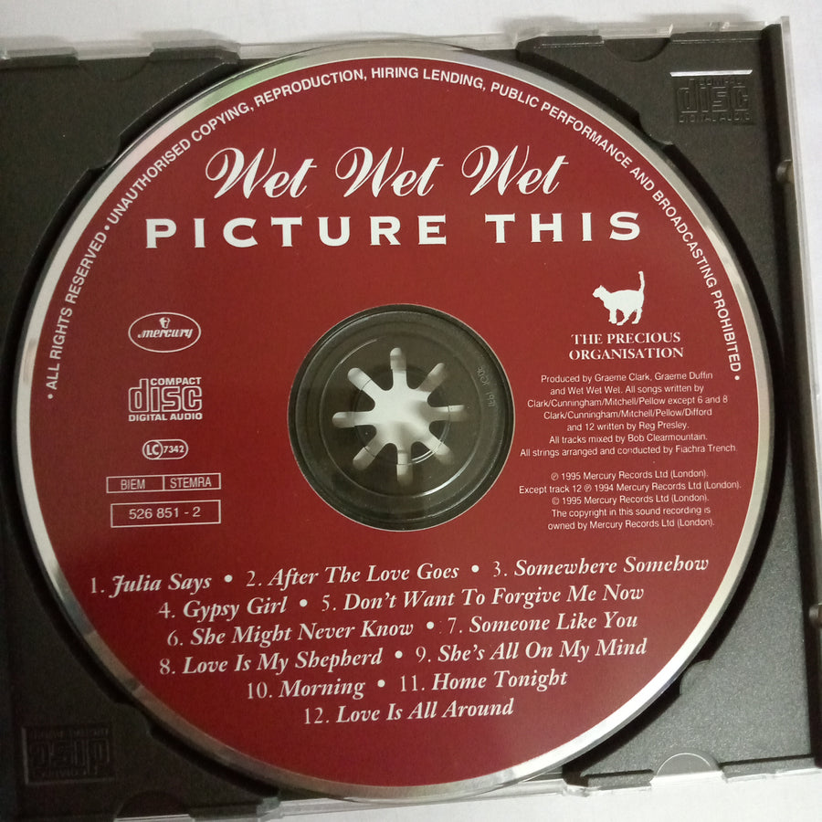 ซีดี Wet Wet Wet - Picture This (CD) (VG+)