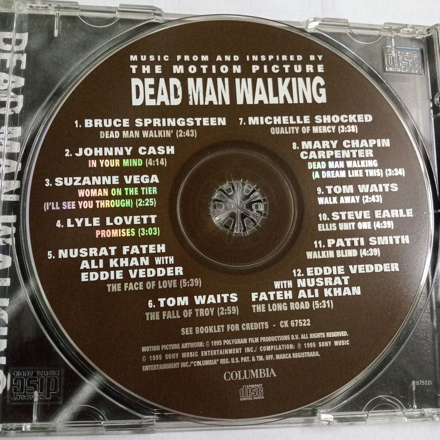 ซีดี Various - Dead Man Walking (Music From And Inspired By The Motion Picture) (CD) (VG+)