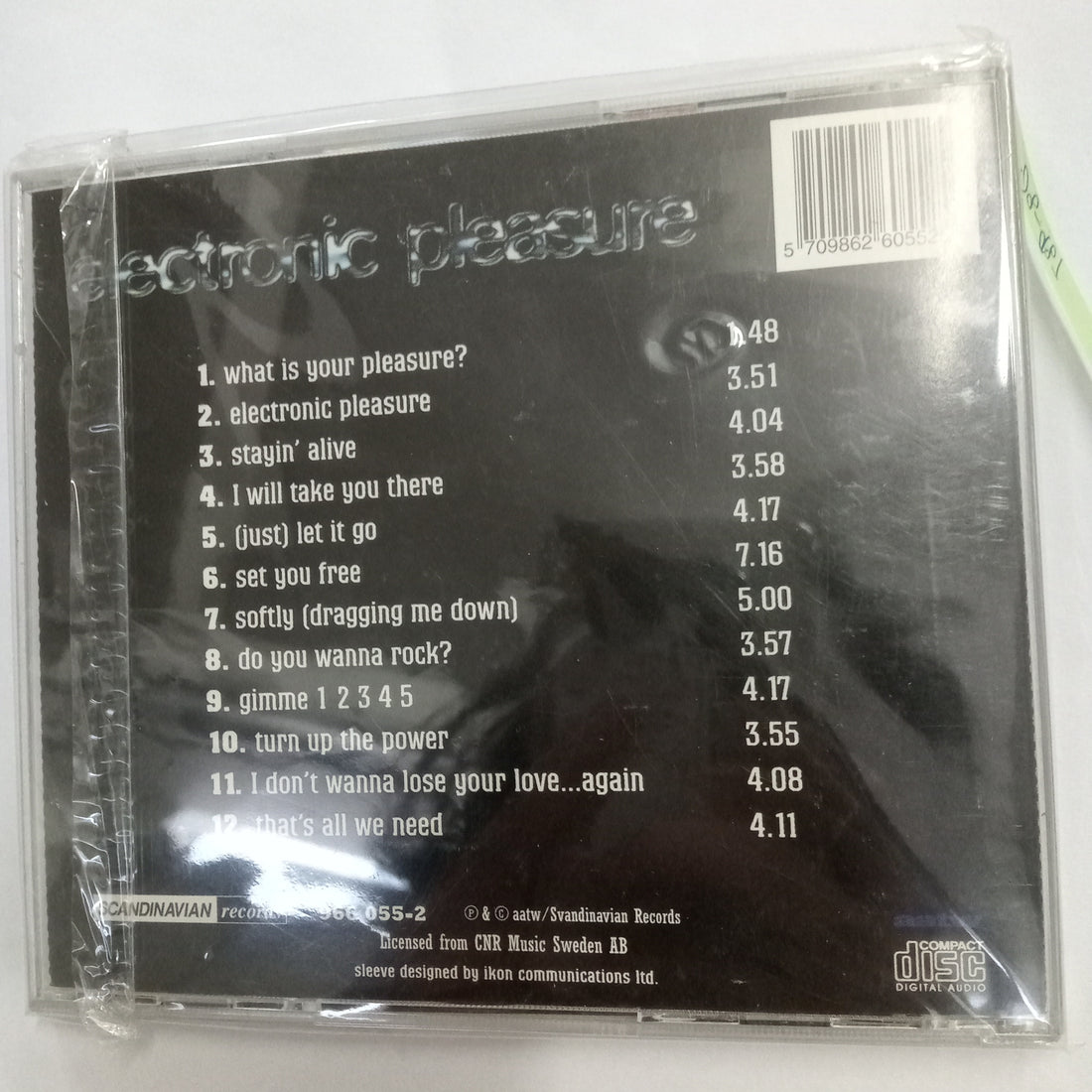 ซีดี N-Trance - Electronic Pleasure CD NM or M-