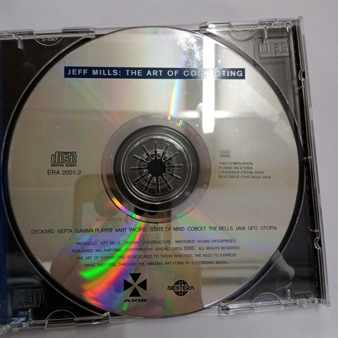 ซีดี Jeff Mills - The Art Of Connecting CD VG+