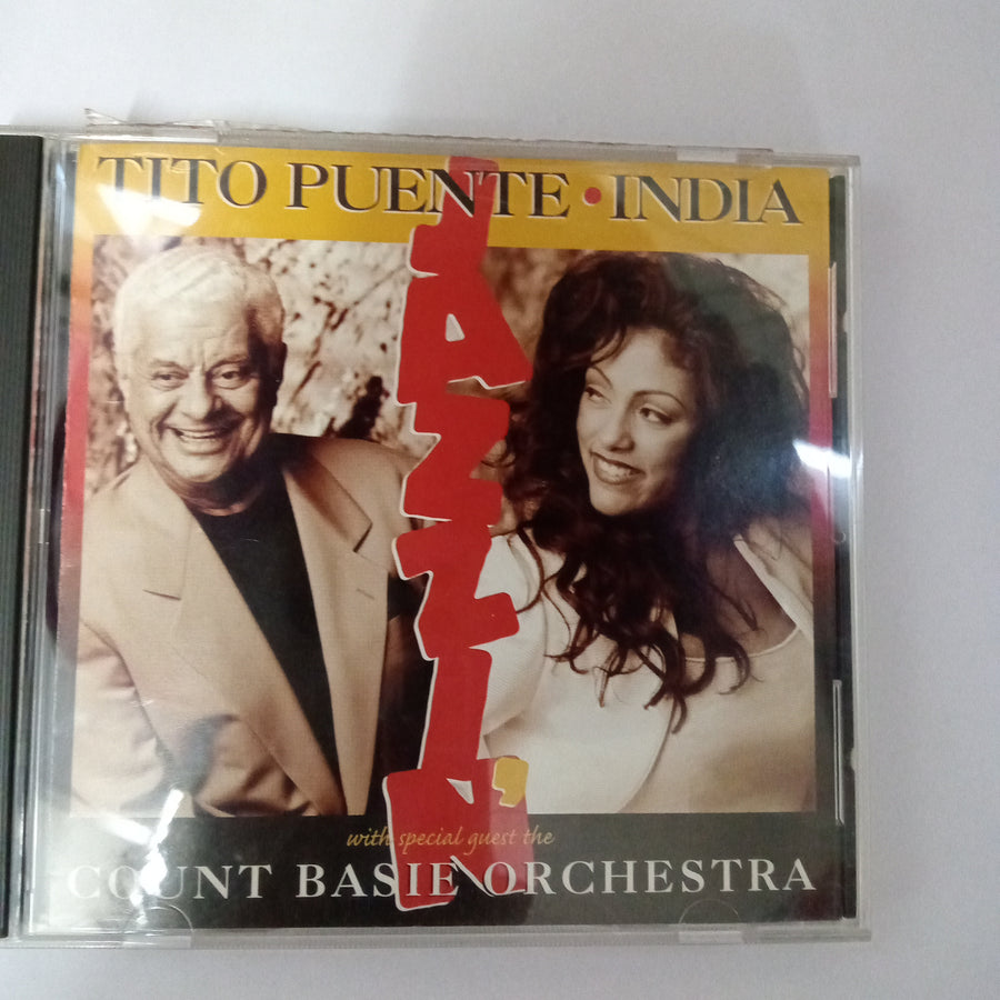 ซีดี Tito Puente • India With Special Guest Count Basie Orchestra - Jazzin' (CD) (VG+)