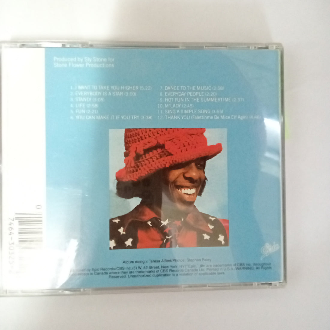 ซีดี Sly & The Family Stone - Greatest Hits (CD) (VG+)