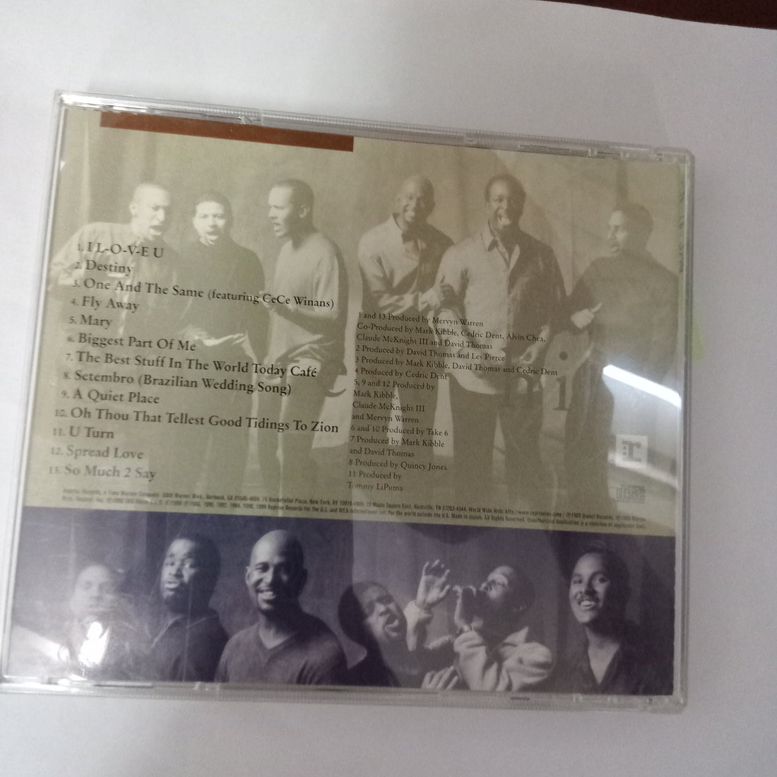 ซีดี Take 6 - Greatest Hits (CD) (VG+)