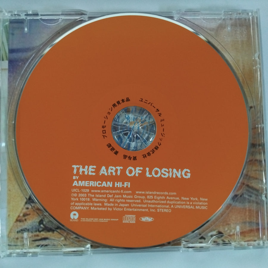 ซีดี American Hi-Fi - The Art Of Losing CD VG+