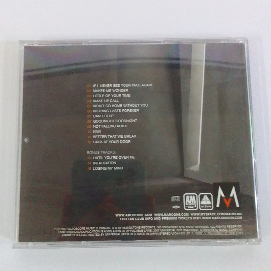 ซีดี Maroon 5 - It Won't Be Soon Before Long (CD) (VG+)