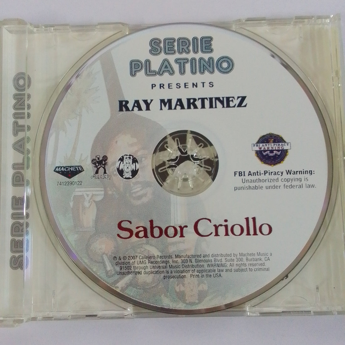 ซีดี Ray Martinez Y Su Sabor Criollo - Sabor Criollo (CD) (VG+)