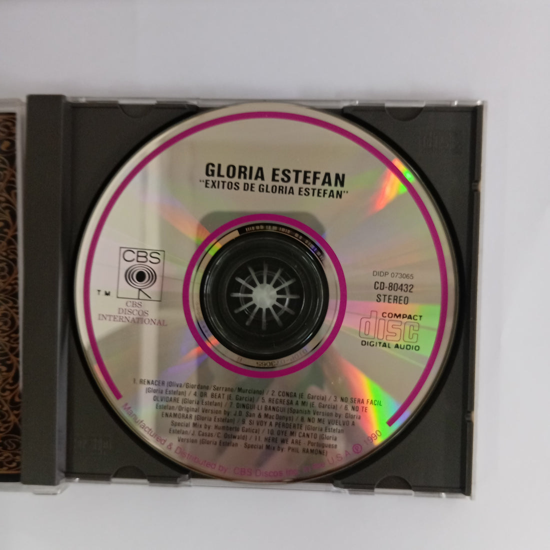 ซีดี Gloria Estefan - Éxitos De Gloria Estefan (CD) (VG+)