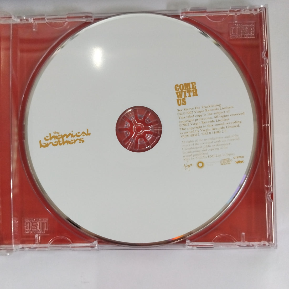 ซีดี The Chemical Brothers - Come With Us CD VG+