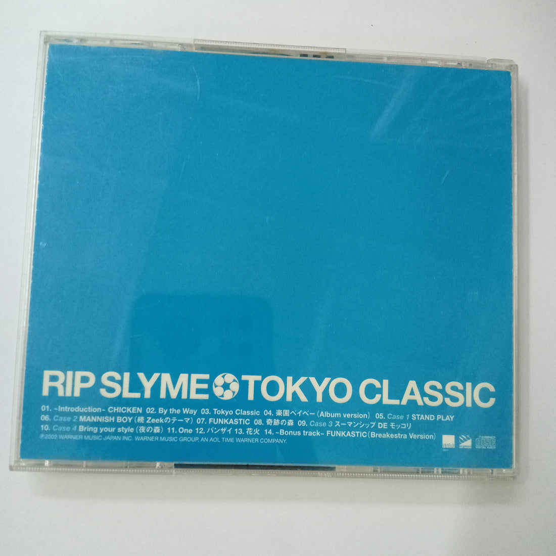 ซีดี Rip Slyme - Tokyo Classic (CD) (G)