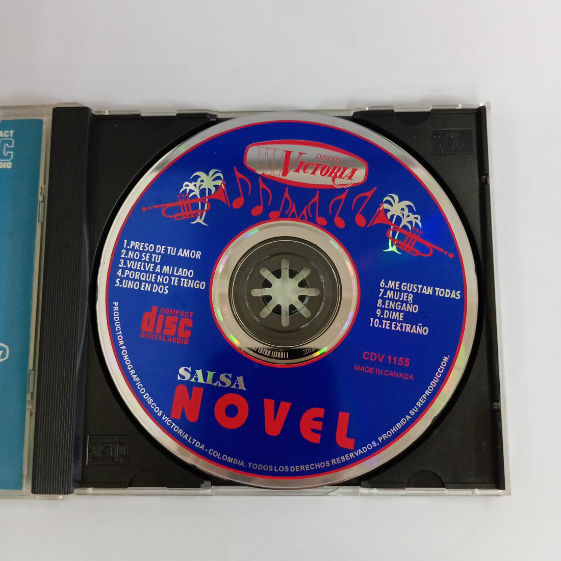 ซีดี Salsa Novel - Preso de tu amor (CD) (VG+)