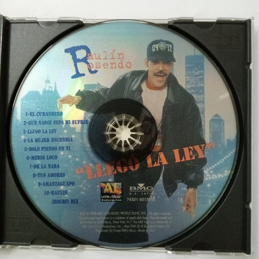 ซีดี Raulin Rosendo - Llego La Ley (CD) (VG+)