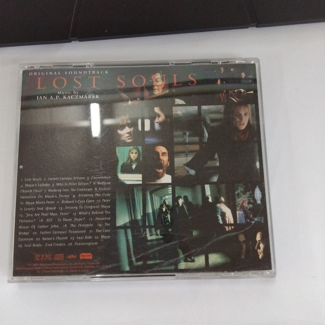 ซีดี Jan A.P. Kaczmarek - Lost Souls (Original Motion Picture Soundtrack) (CD) (M)