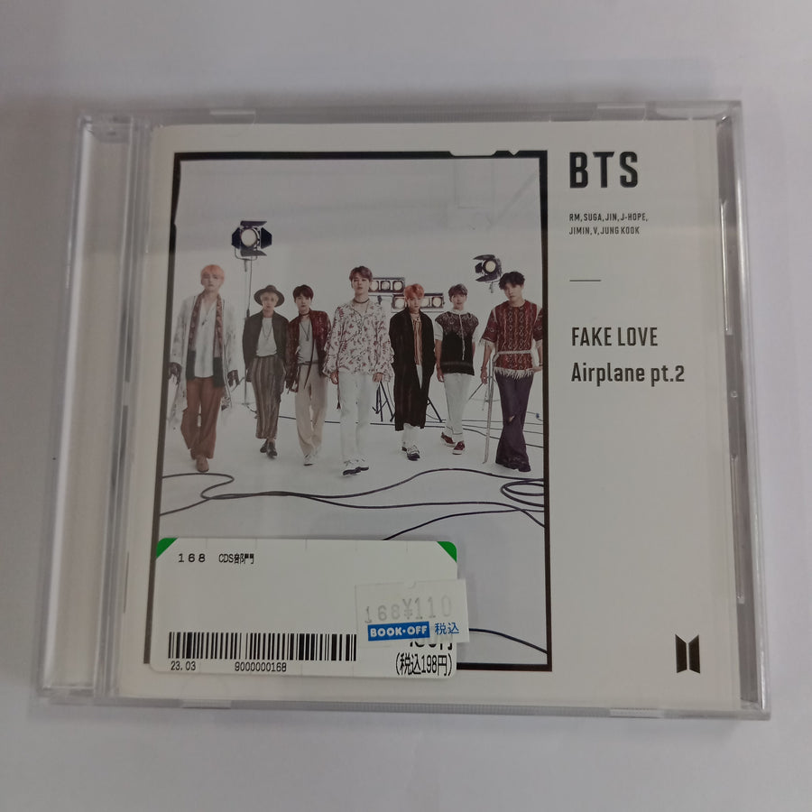 ซีดี BTS  - Fake Love / Airplane pt.2 (CD) (NM or M-)