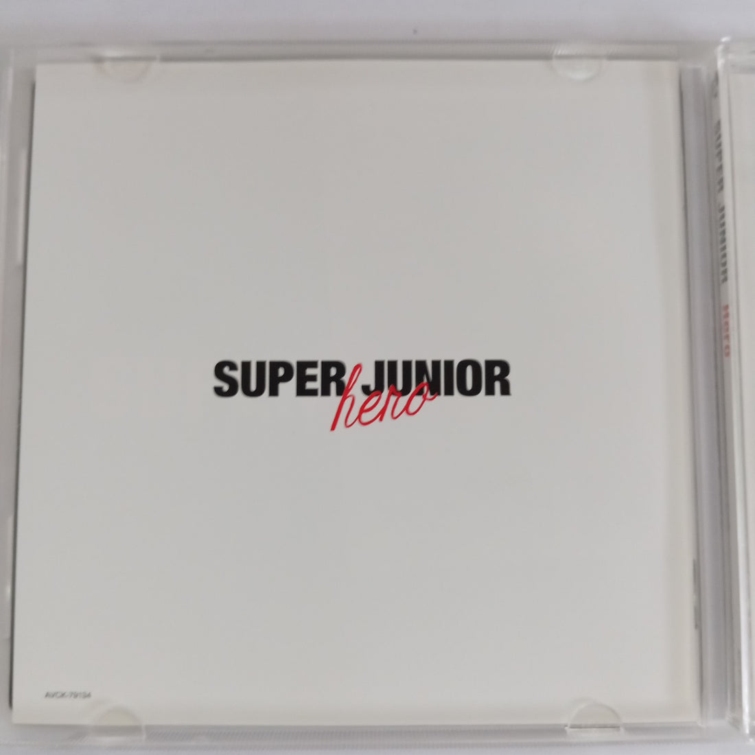 ซีดี Super Junior - Hero - Japan 1st Full Album (CD) (VG+)