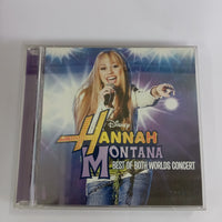 ซีดี Hannah Montana And Miley Cyrus - Best Of Both Worlds Concert CD NM or M- 2CDs