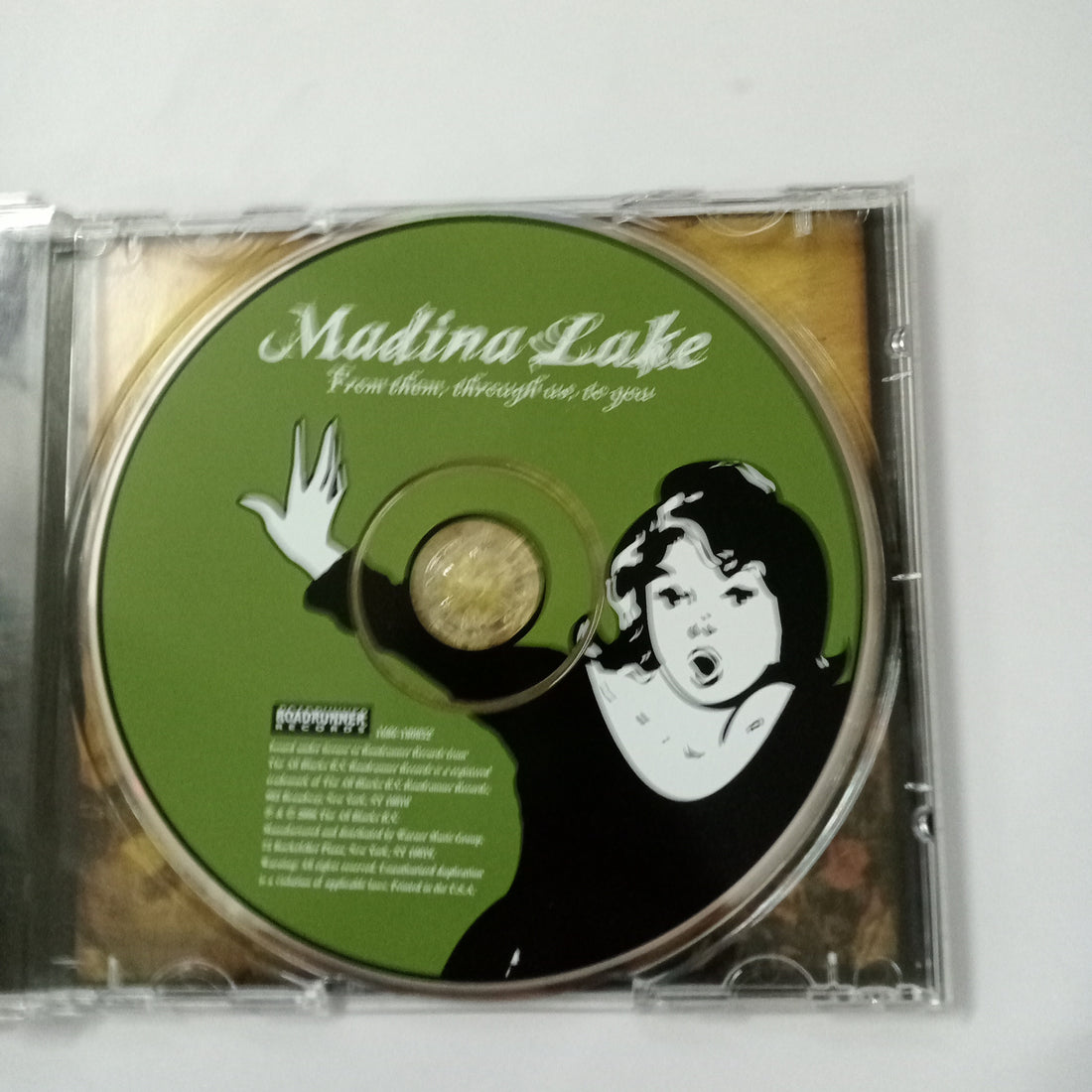 ซีดี Madina Lake - From Them, Through Us, To You CD VG+