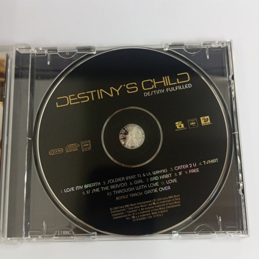 ซีดี Destiny's Child - Destiny Fulfilled (CD) (NM or M-)