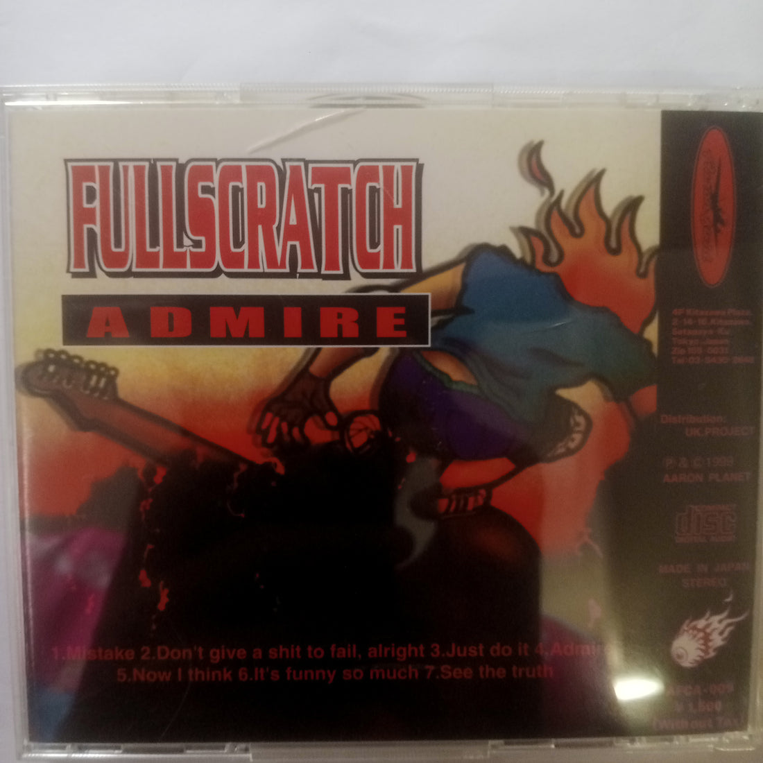 ซีดี Fullscratch - Admire CD VG+