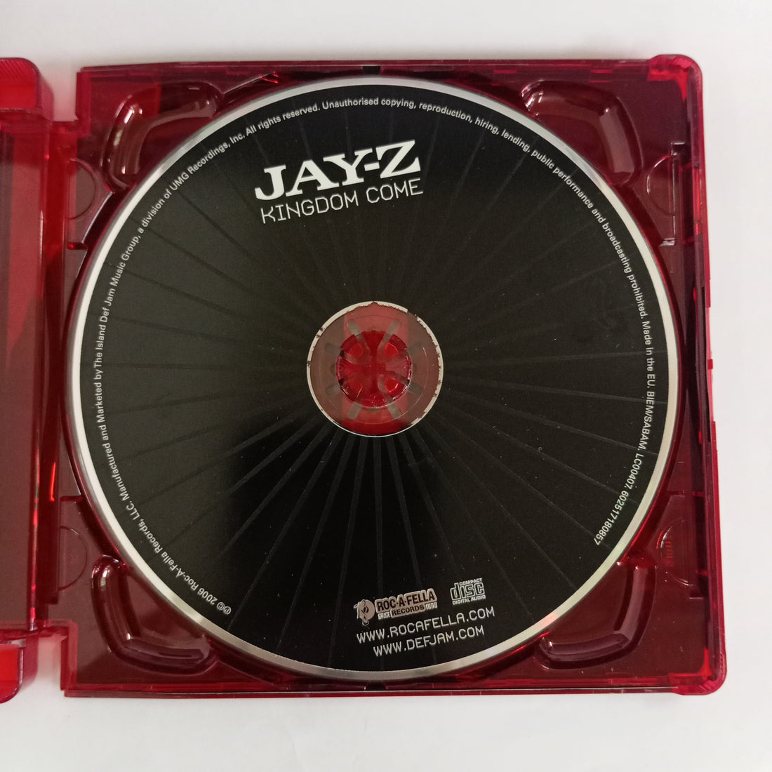 ซีดี Jay-Z - Kingdom Come (CD) (NM or M-)