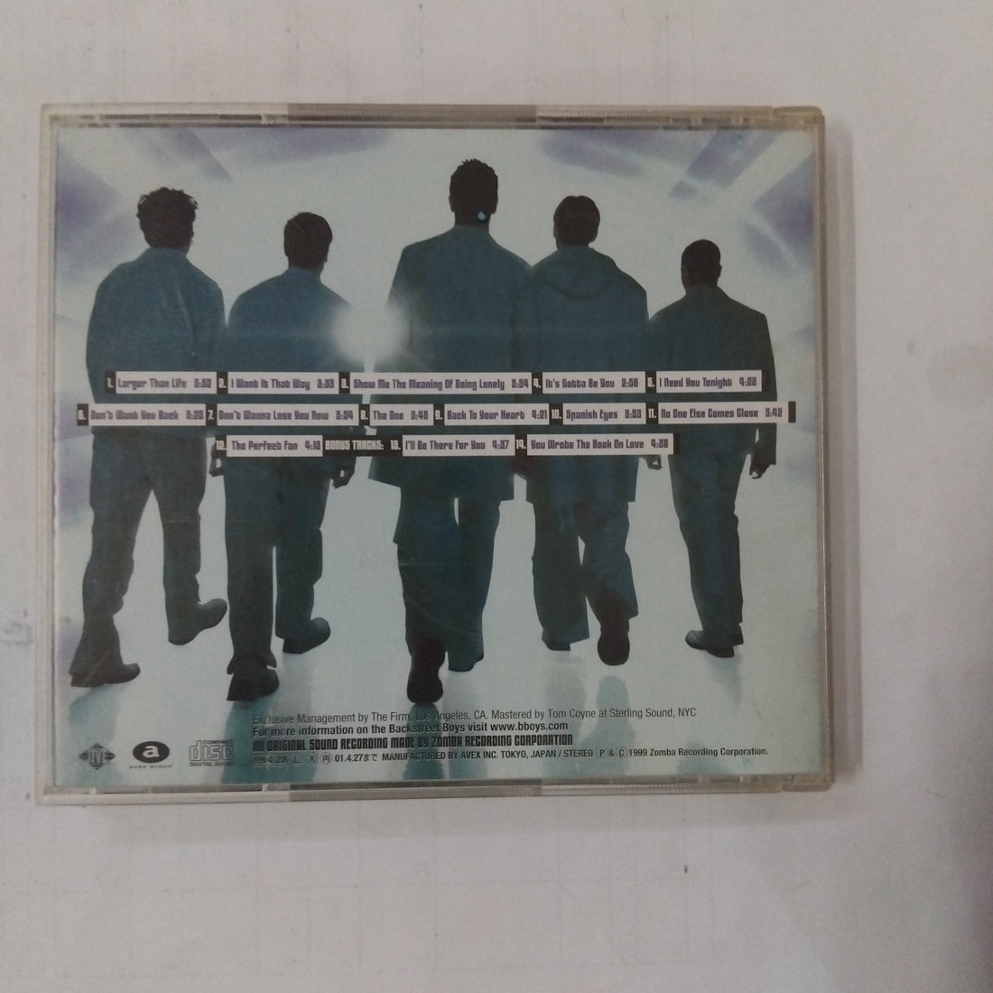 ซีดี Backstreet Boys - Millennium (CD) (G)