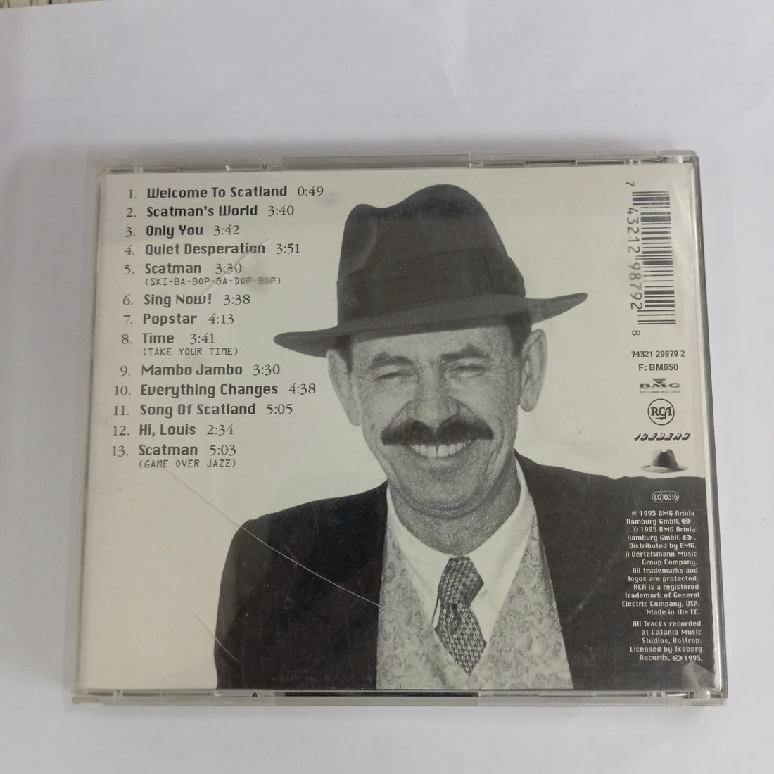 ซีดี Scatman John - Scatman's World (CD) (VG+)