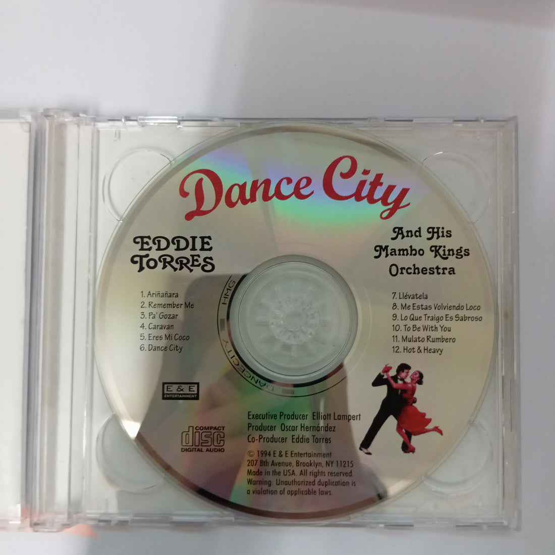 ซีดี Eddie Torres And His Mambo Kings Orchestra - Dance City CD G